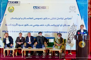 Afghan, Uzbek businessmen 38 agreements
