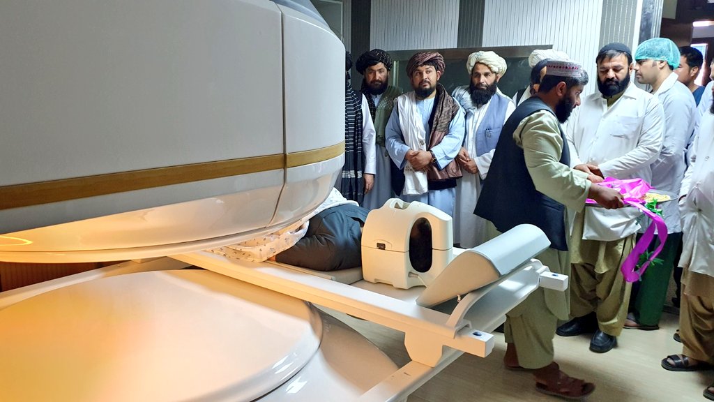 First MRI machine made operational at government hospital in Kandahar