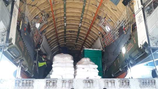 Russian humanitarian assistance arrives in Kabul