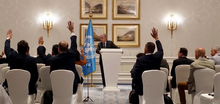 António Guterres says wants peace in Afghanistan