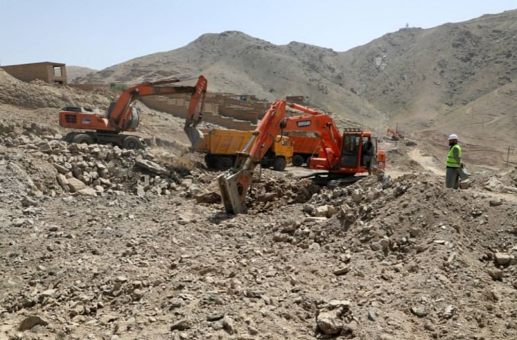 5 road construction projects launched in Kabul