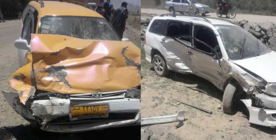 Woman among five suffer casualties in road mishap 