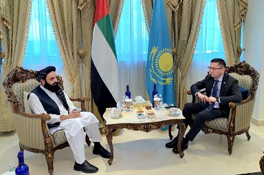 Afghan, Kazakhstani ambassador discuss bilateral cooperation