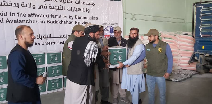 KS Relief provides 500 food bags to earthquake victims of Badakhshan