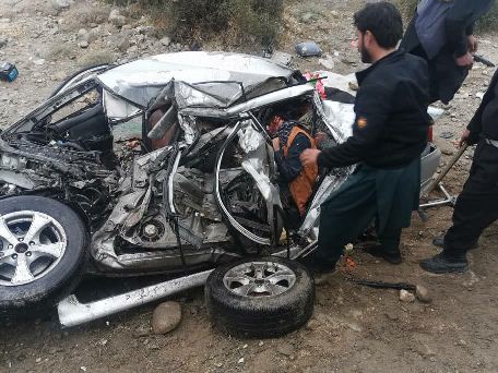 Road mishap leaves nine injured in Balkh 