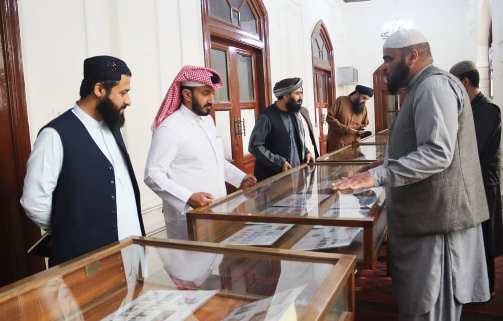 Qatari ambassador visits National Archives in Kabul