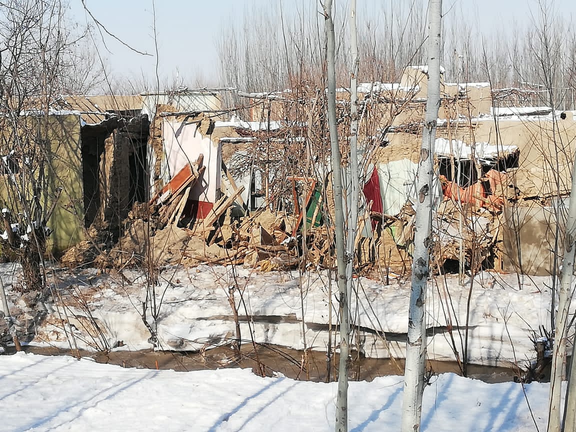 Heavy snowfall causes loss of property in Takhar