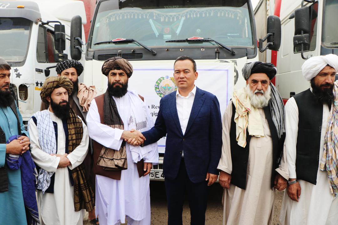 Uzbekistan provides 160 tons of humanitarian aid to Afghanistan