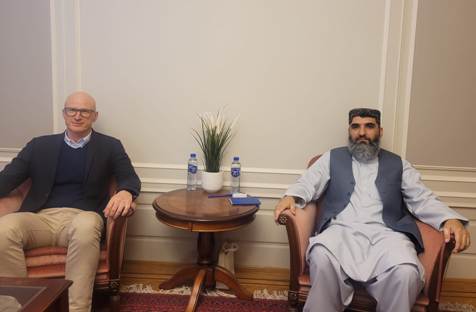 Afghan envoy in Norway, Red Cross official discuss humanitarian cooperation