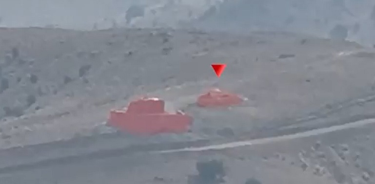 Afghan forces destroy Pakistan Army tank