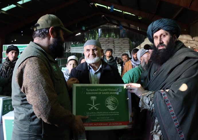 KSrelief distributes assistance among 1000 families in Takhar