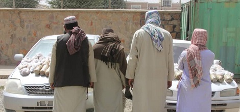 Four held, 92 kilograms of drugs seized in Ghor
