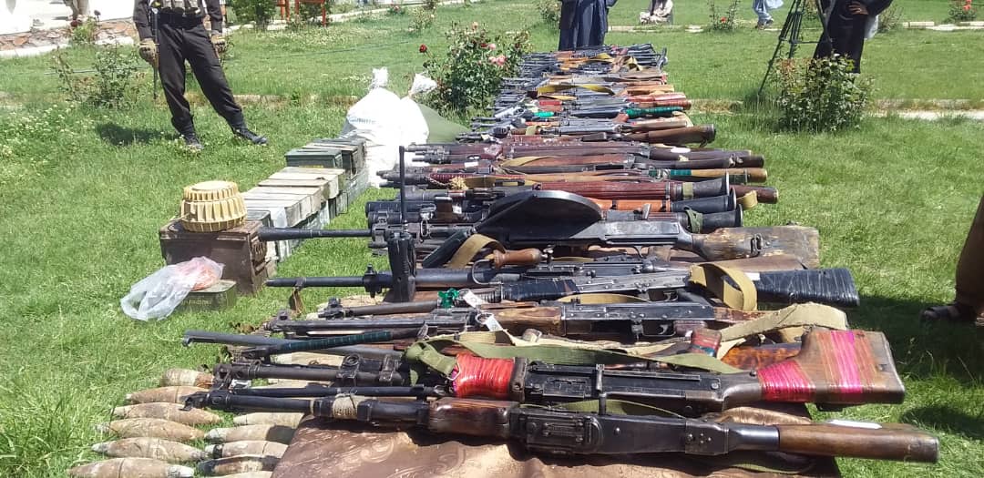 62 weapons handed over to DIAG