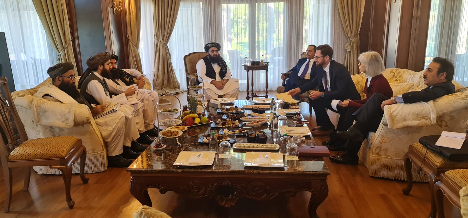 Trilateral meeting of Afghanistan, Qatar, US held