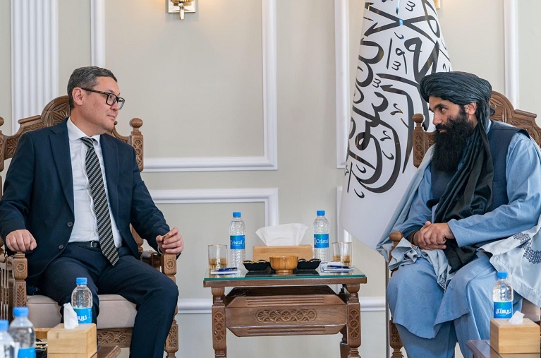 Afghan interior minister meets special representative of Kazakhstan’s president 