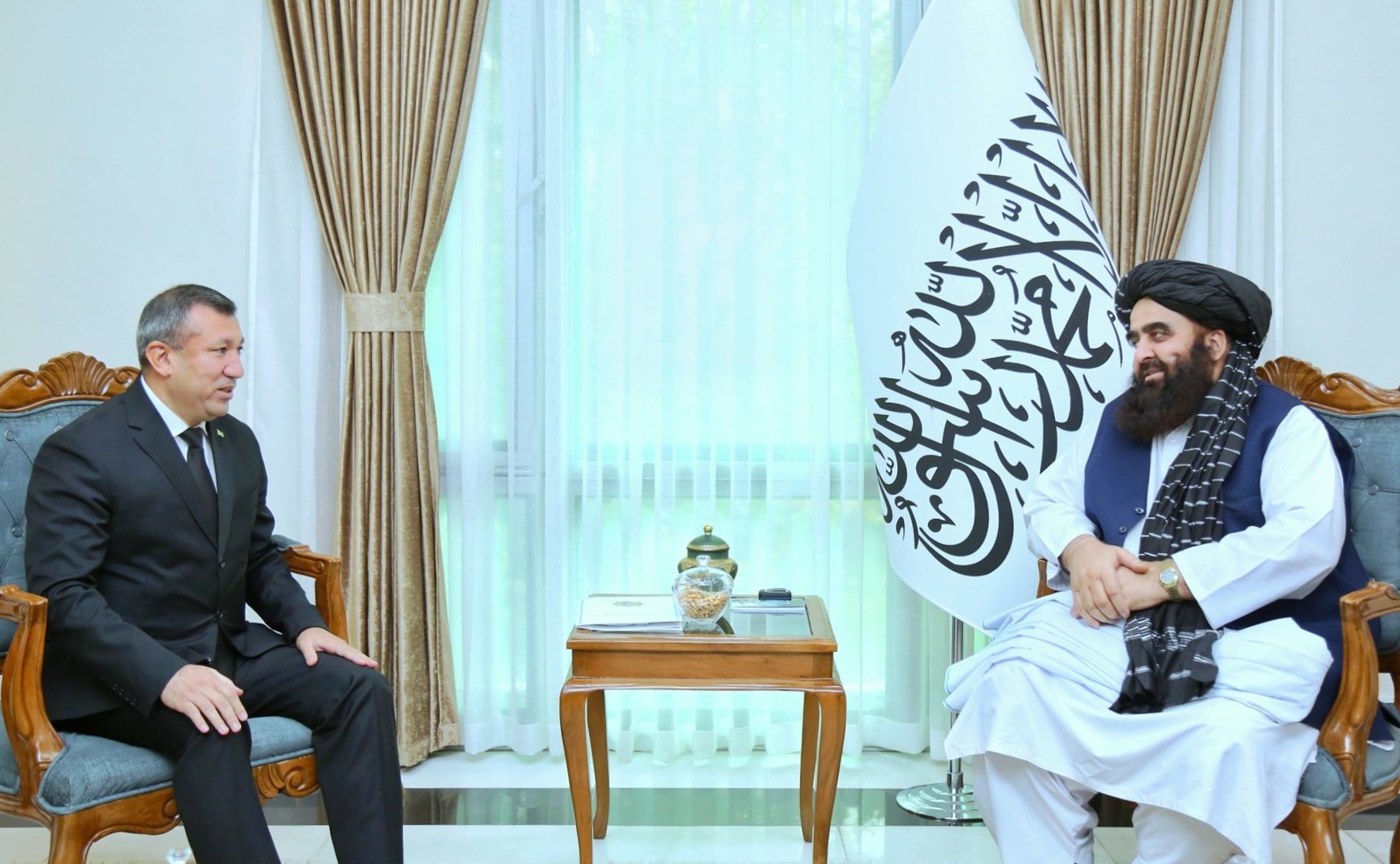 FM Muttaqi, Turkmenistan ambassador discuss key projects