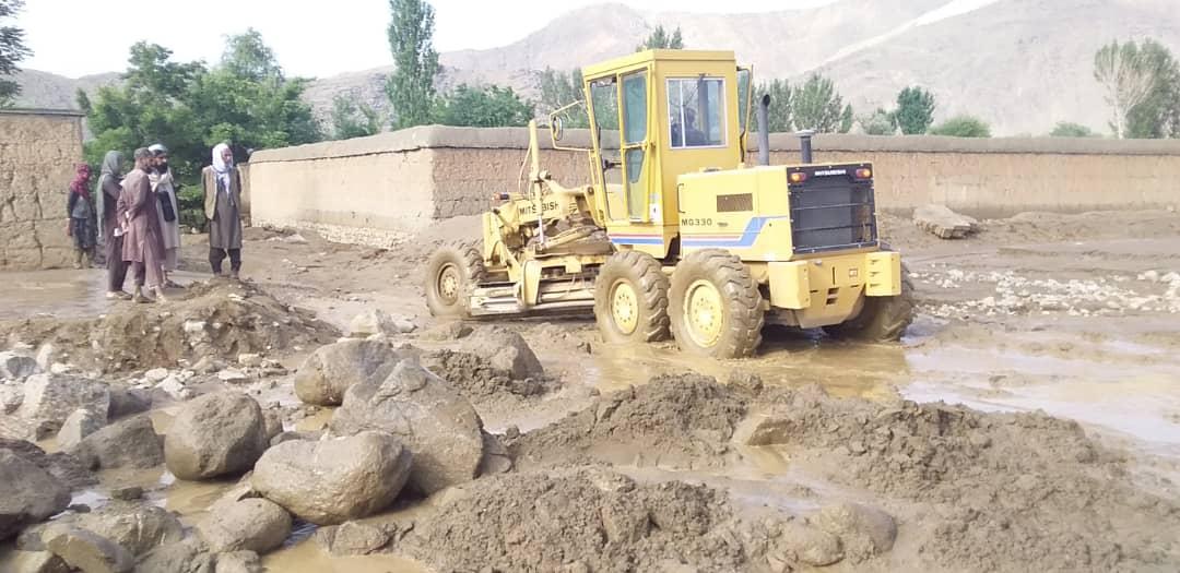 Flood damages dozens of houses in Baghlan