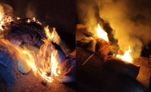 Security forces torch 2 narcotics factories in Ghor