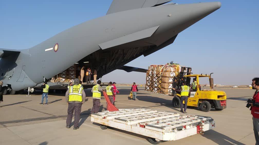 1st consignment of Qatari aid arrives in Herat