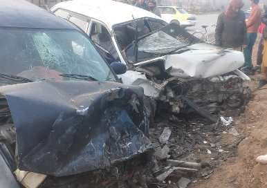 9 sustain injuries in traffic accident on Kabul-Kandahar Highway