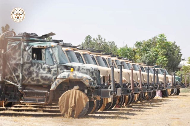 Dozens of military vehicles repaired 