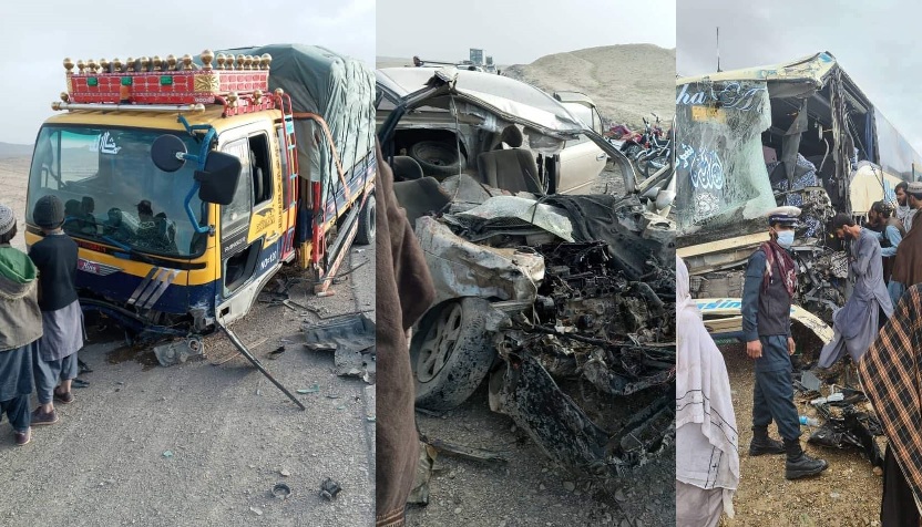 Five killed, 15 injured in separate road mishaps