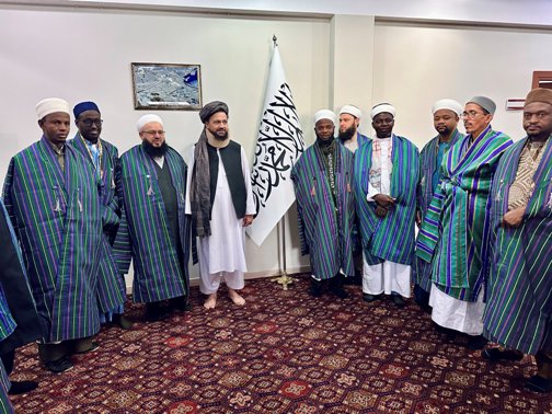 Minister of rural rehabilitation and development meets international clerics