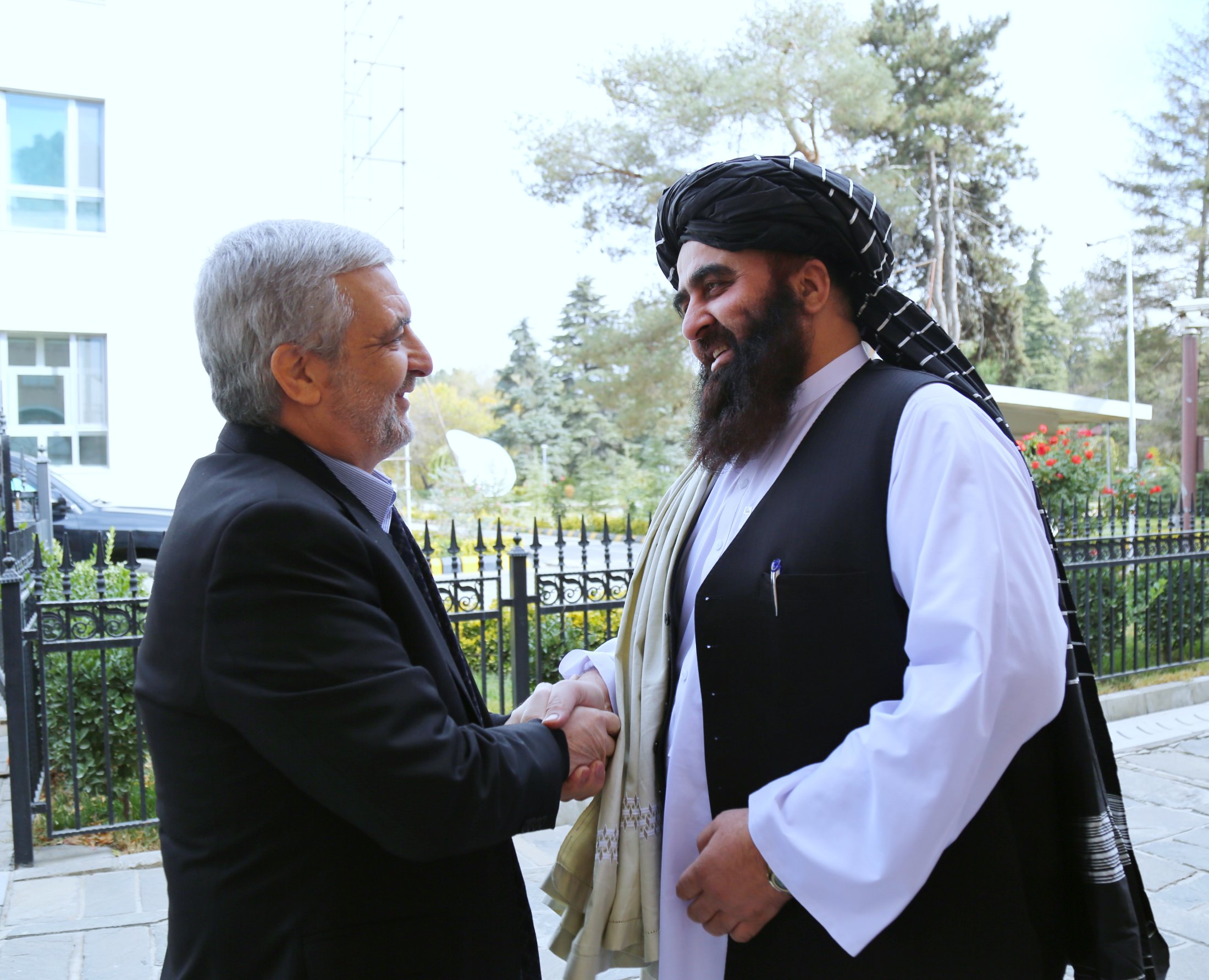 Amir Khan Mutaqi meets Iranian special representative for Afghanistan 