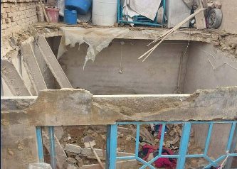 د خونې چت غورځېدو له امله دوه ماشومانو ژوند له لاسه ورکړی