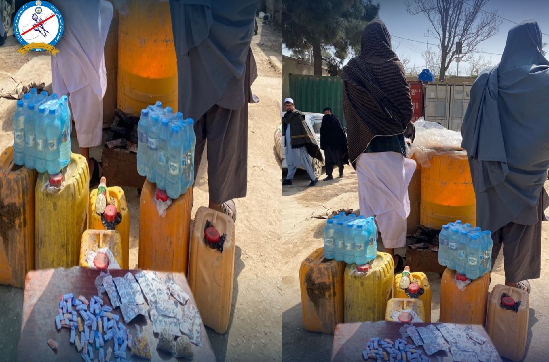 جوزجان کې د الکولي مشروباتو د توليد يوه کارخونه له منځه وړل شوې