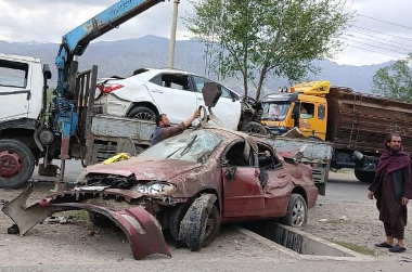 پروان کې د موټرو ټکر له امله  شپږو تنو ته مرګ ژوبله اوښتې