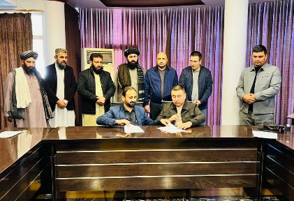 د افغانستان او ازبکستان ترمنځ د  خوراکي توکو برخه کې يوشمير قراردادونه لاسلیک شول
