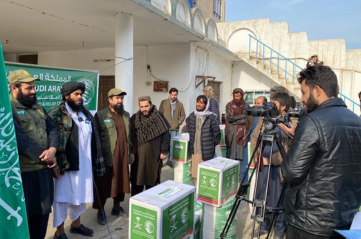 کندوز کې په ۲۰۰۰ کورنيو د ملک سلمان بنسټ له خوا د مرستو د وېش لړۍ پيل شوه