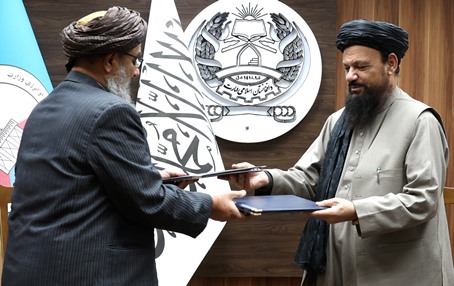 د دوه ذخيروي بندونو د جوړولو هوکړه لیک لاسليک شو