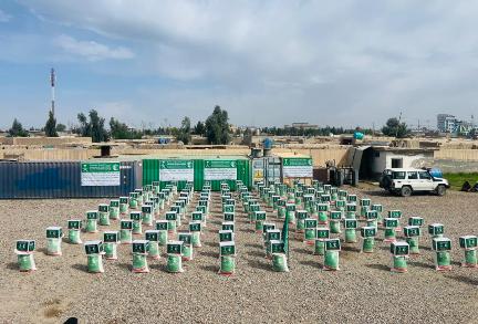 هلمند کې پر زرو کورنيو د ملک سلمان بنسټ مرستې وويشتل شوې