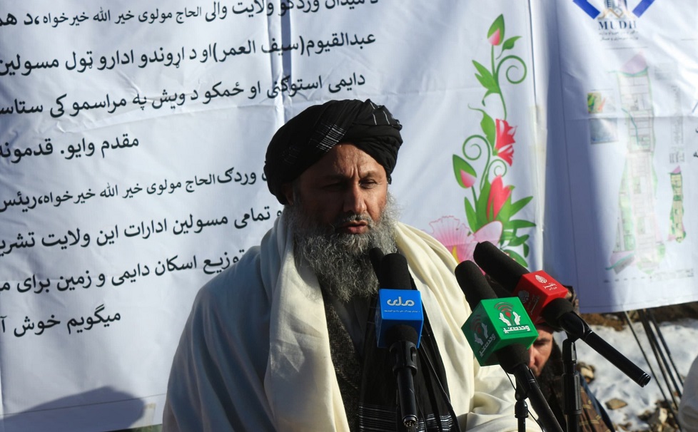 وردګو کې کډوالو ته د ځمکو د وېش لړۍ پيل شوه