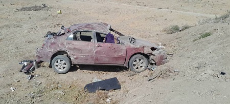 ترافيکي پېښو کې دوه تنه مړه او اوه ټپيان شول