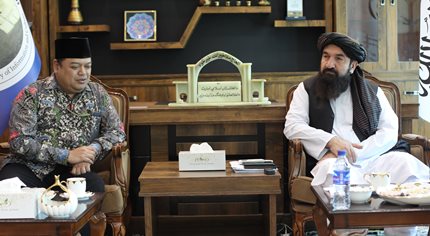 د اندونیزیا سفارت شارژدافیر اطلاعاتو او کلتور وزير ته د همکارۍ ډاډ ورکړ