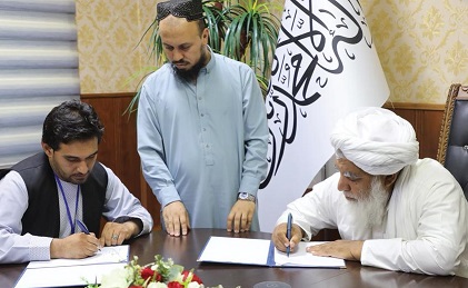 د پېښو په وړاندې د چمتولي ادارې او افغانستان پياوړتيا مؤسسې تر منځ تفاهمليک لاسليک شو