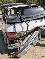 د موټر چپه کېدو پېښه کې ۱۴ تنه ټپيان شول